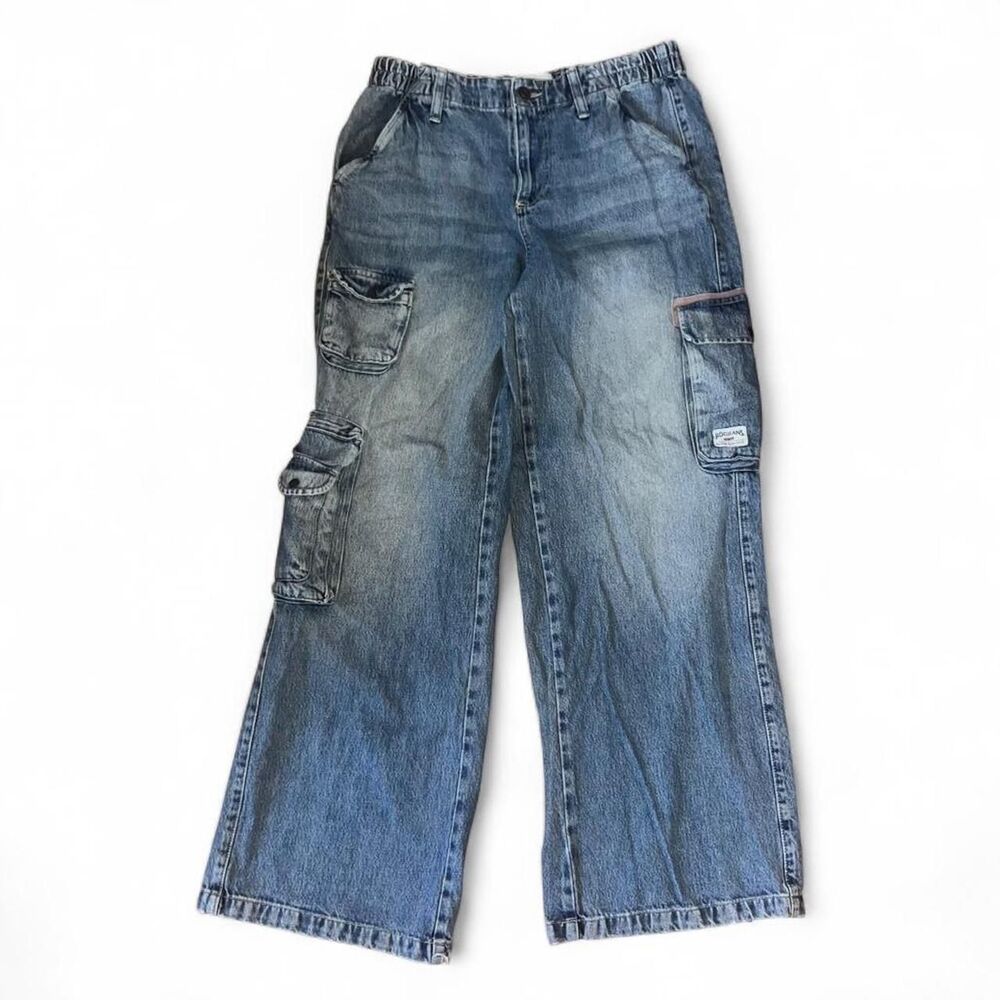 Bdg Women's Wide Leg Blaine Cargo Skate Jeans SZ 31